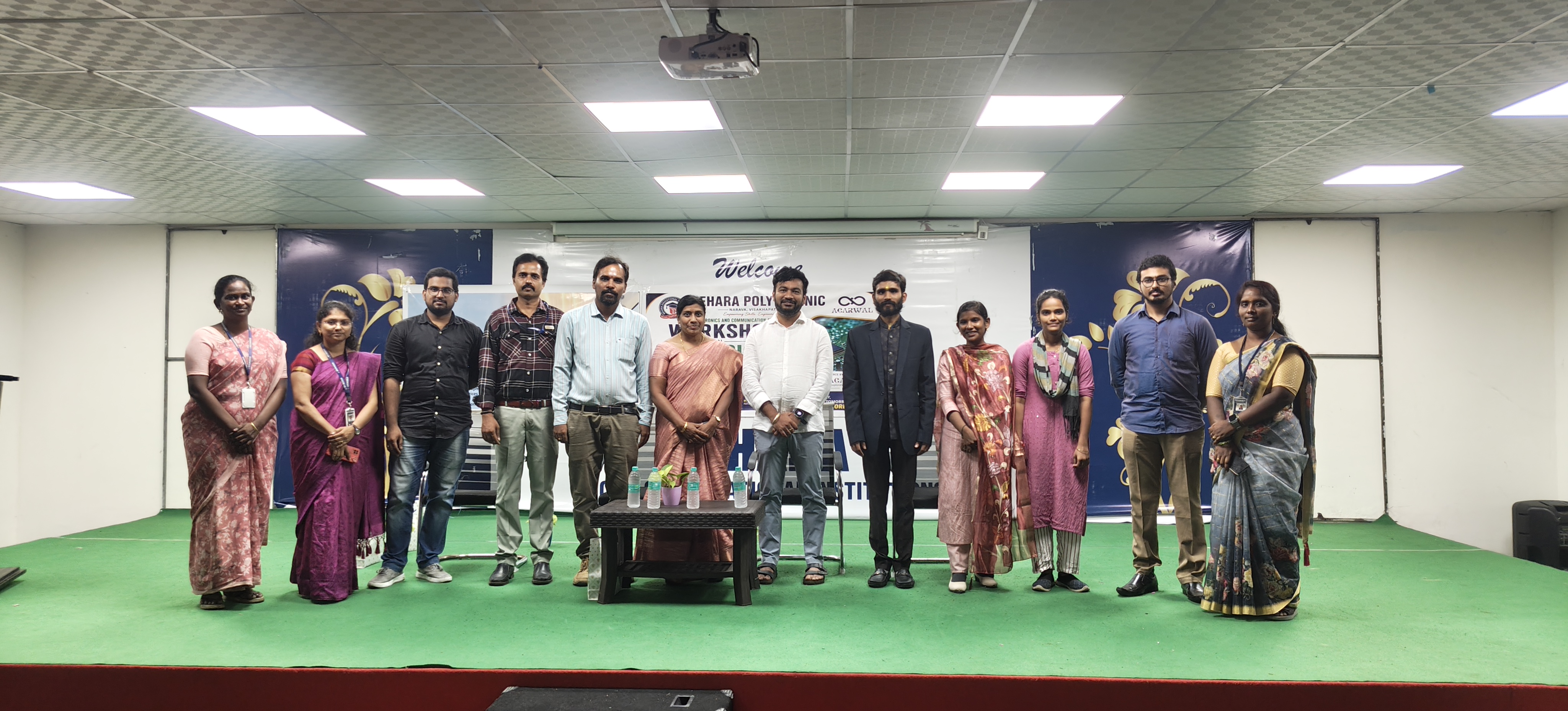 PCB Work shop by Agarwal pvt Limited for ECE Students 2nd year